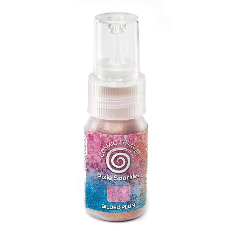 Expresiones creativas Cosmic Shimmer Pixie Sparkles Ciruela dorada